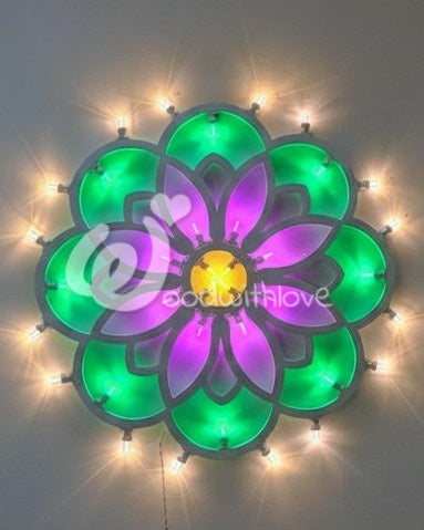 Luminaria Rosone Ninfea