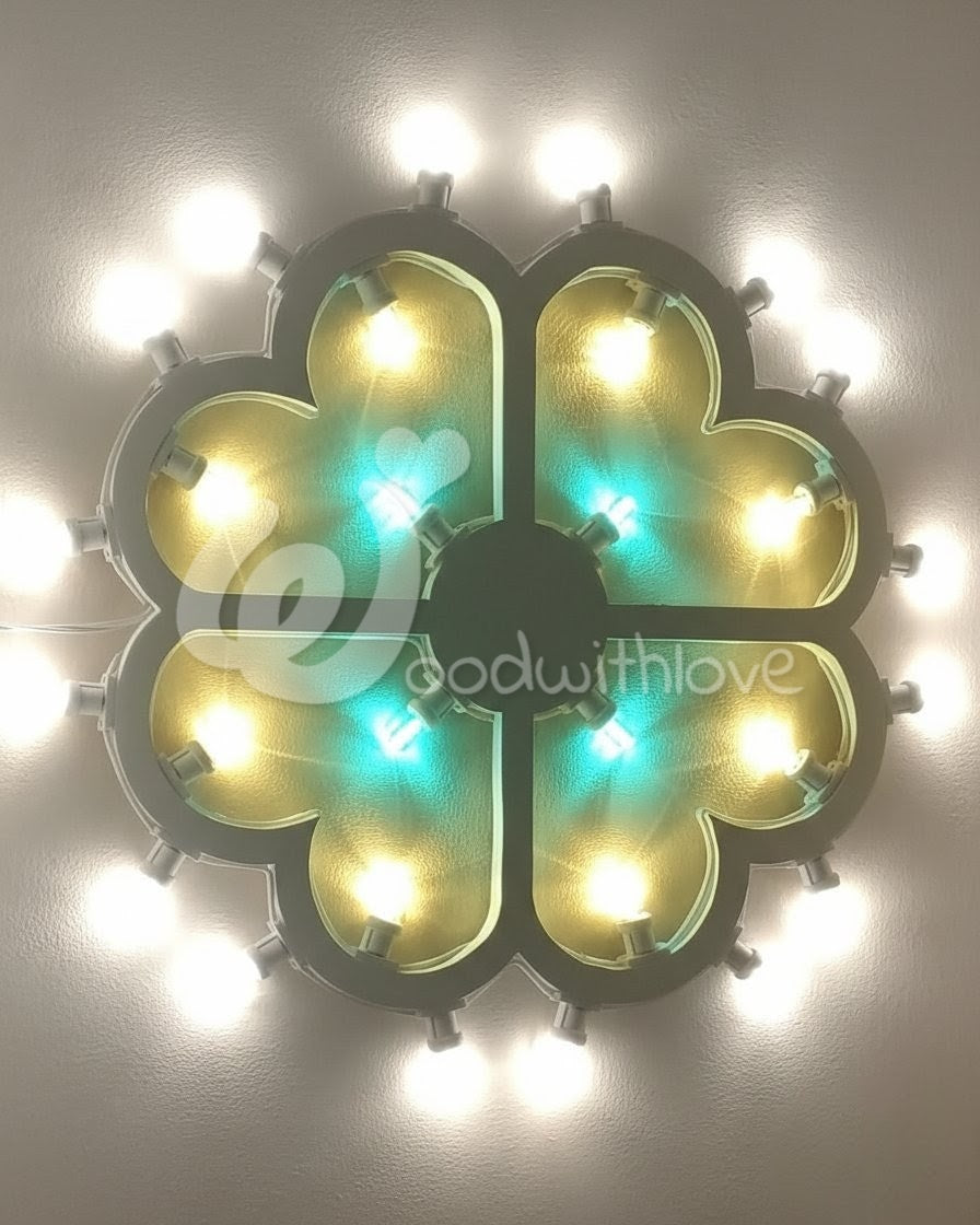 Luminaria Rosone Quadrifoglio