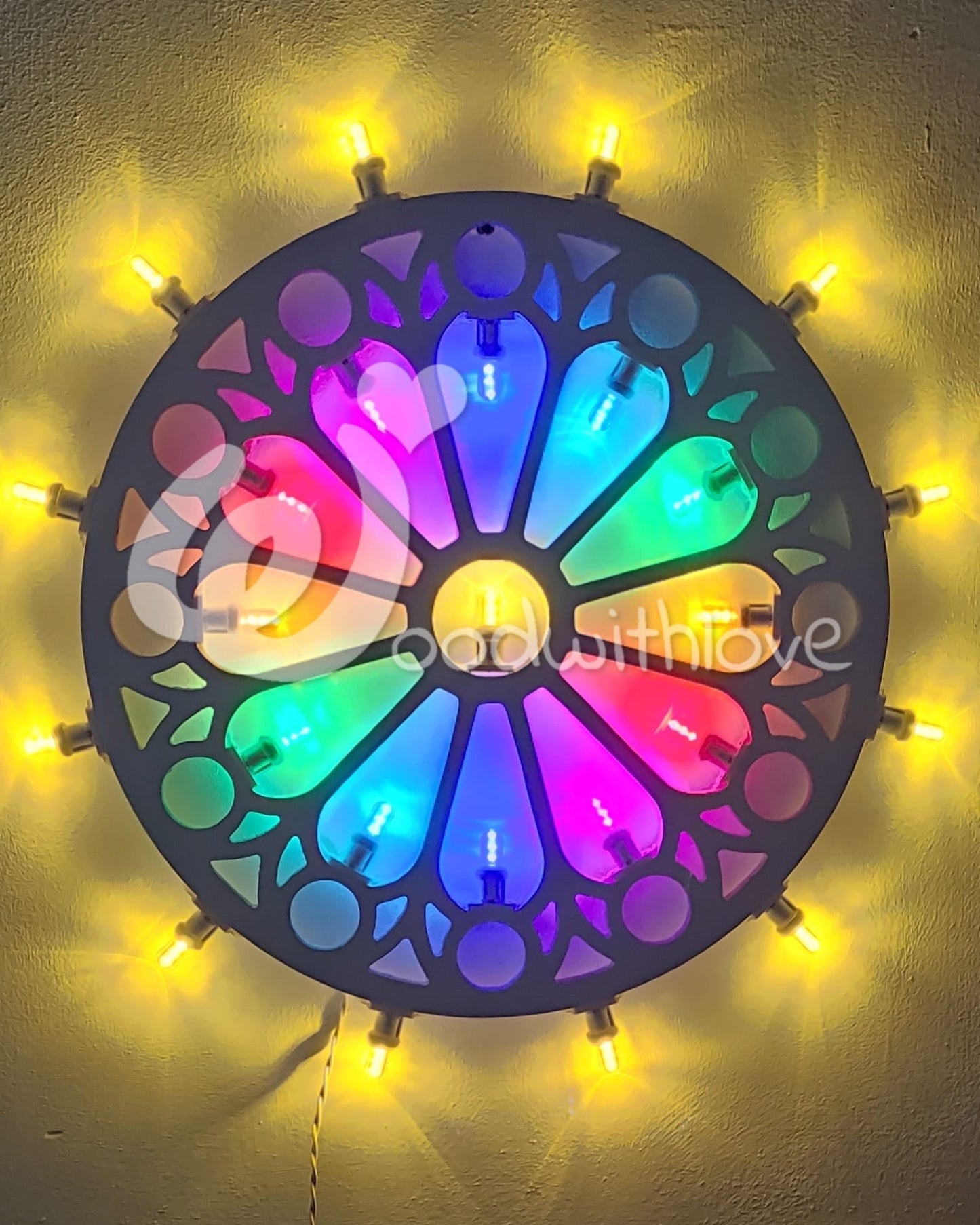 Luminaria Rosone Gotico