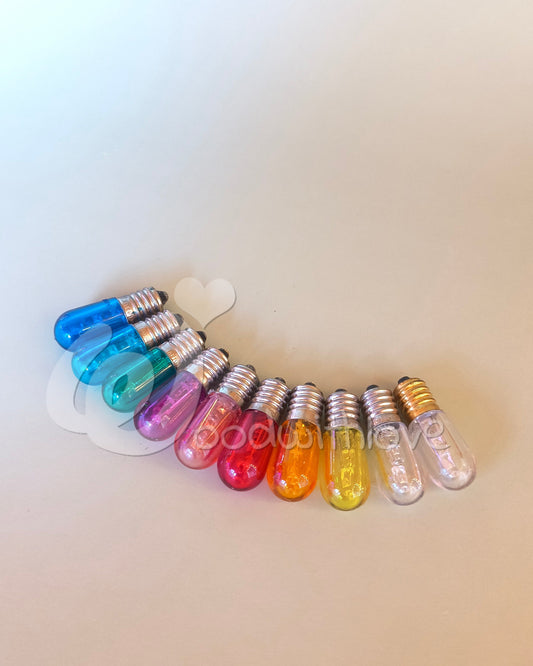 Lampadine 3 led di tanti colori 12V per luminarie